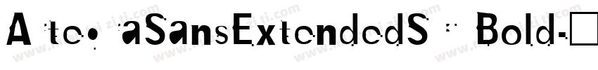 ArtegraSansExtendedSC Bold字体转换